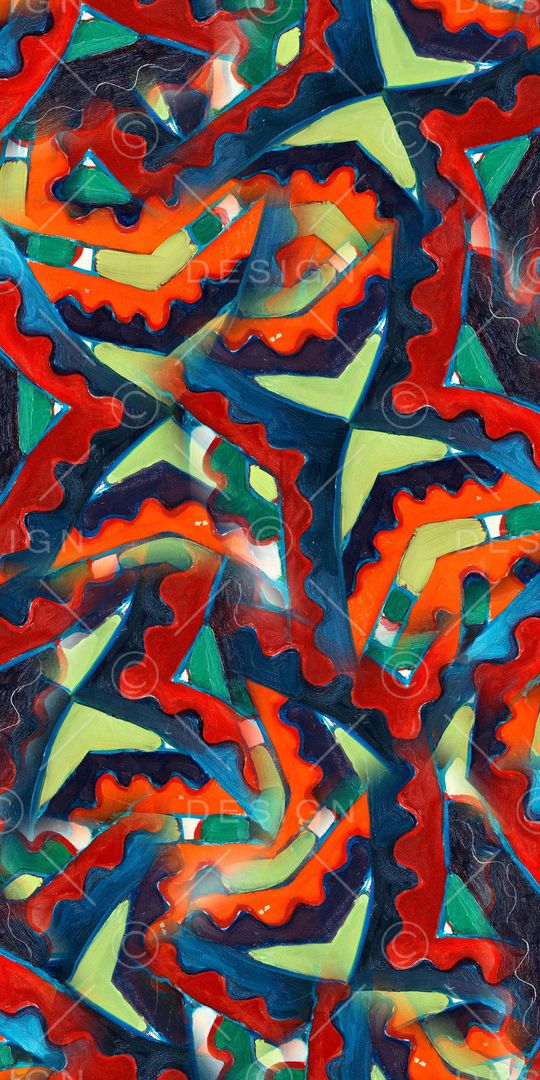 抽象印花华亿平台图片