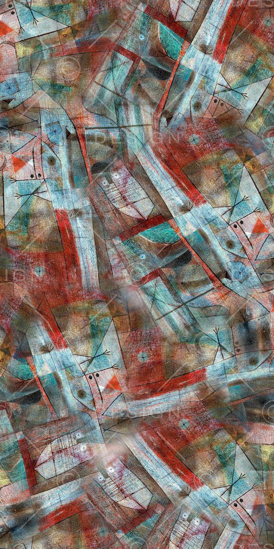 抽象印花华亿平台图片