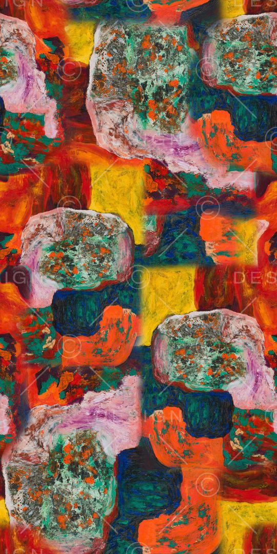 抽象印花华亿平台图片