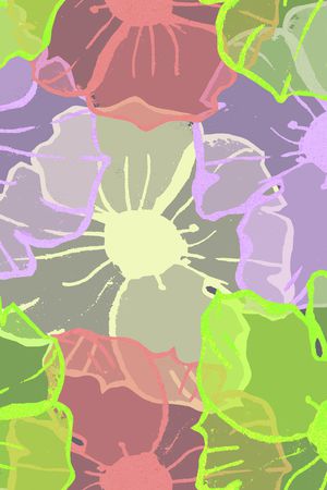 抽象印花华亿平台图片