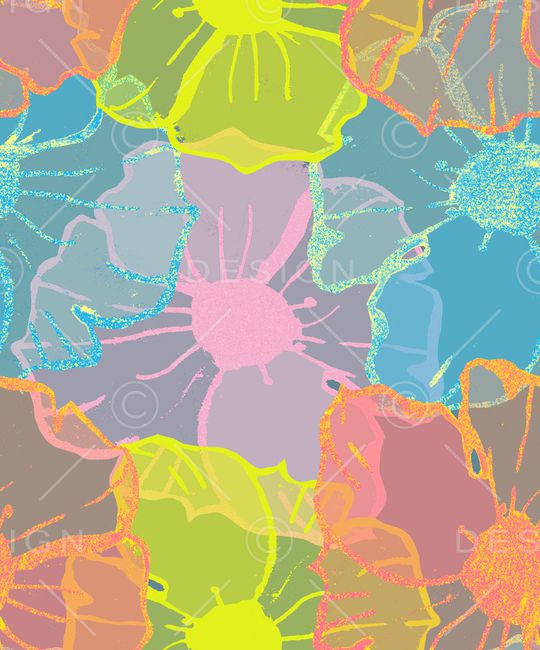 抽象印花华亿平台图片