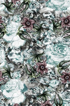 数码华亿平台印花华亿平台图片