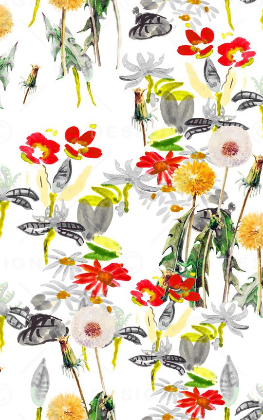 小碎花印花华亿平台图片