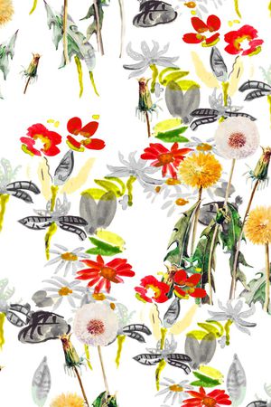 小碎花印花华亿平台图片