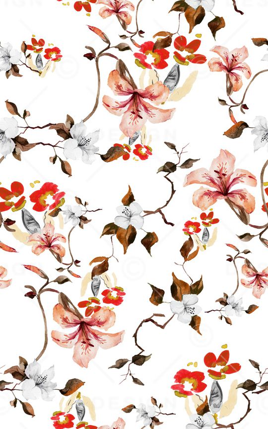 小碎花印花华亿平台图片