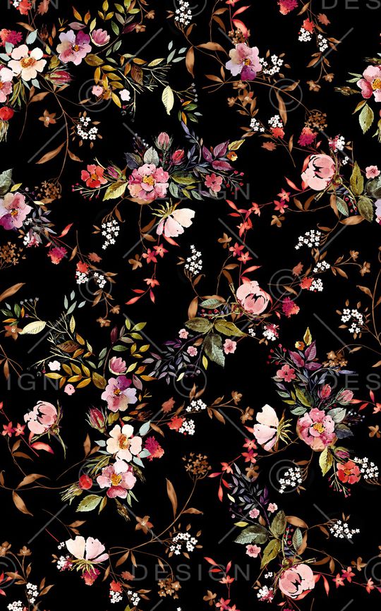 小碎花印花华亿平台图片