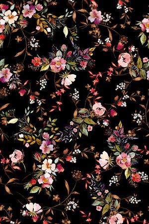 小碎花印花华亿平台图片