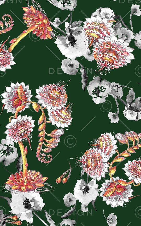 小碎花印花华亿平台图片