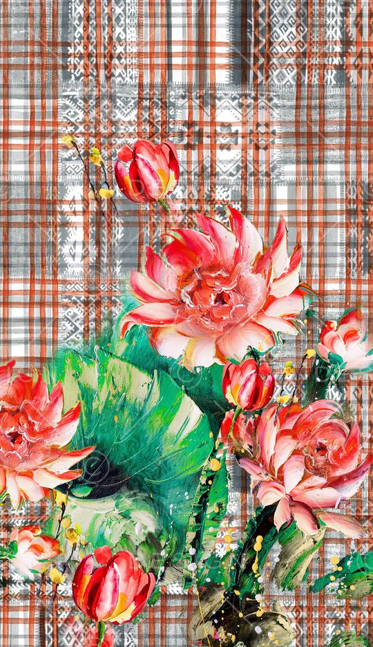 定位花印花华亿平台图片