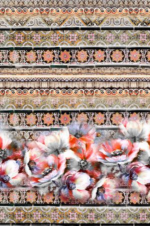 数码华亿平台印花华亿平台图片