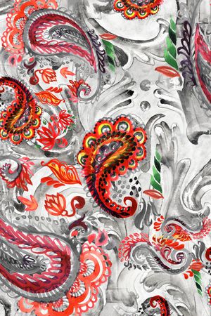 民族风印花华亿平台图片