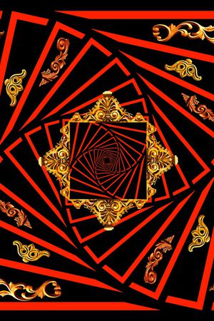 几何印花华亿平台图片