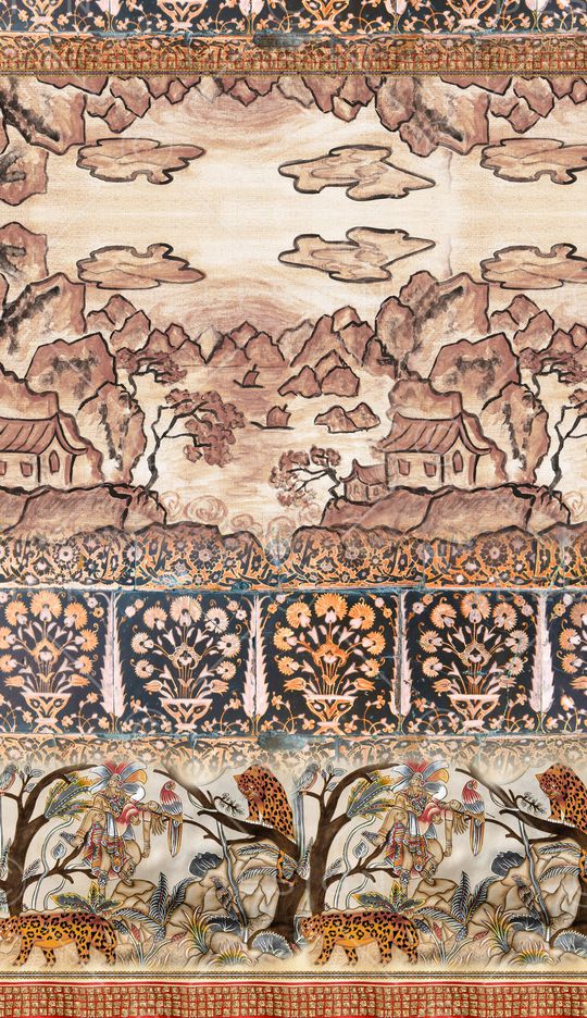 民族风印花华亿平台图片