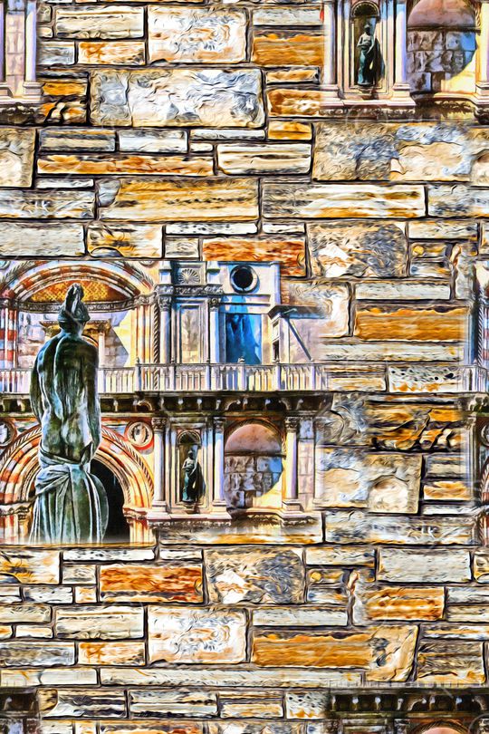 几何印花华亿平台图片