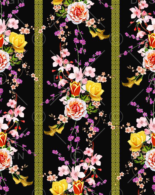 定位花印花华亿平台图片