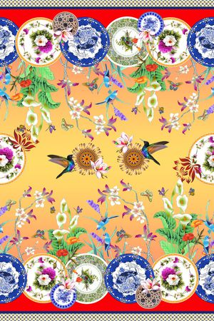 民族风印花华亿平台图片