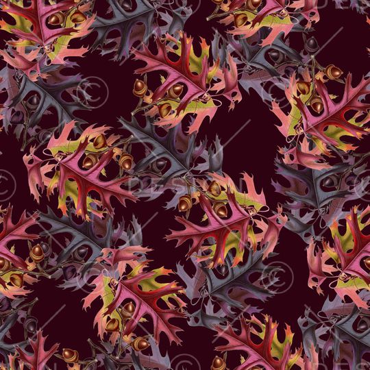 黑底花卉印花华亿平台图片