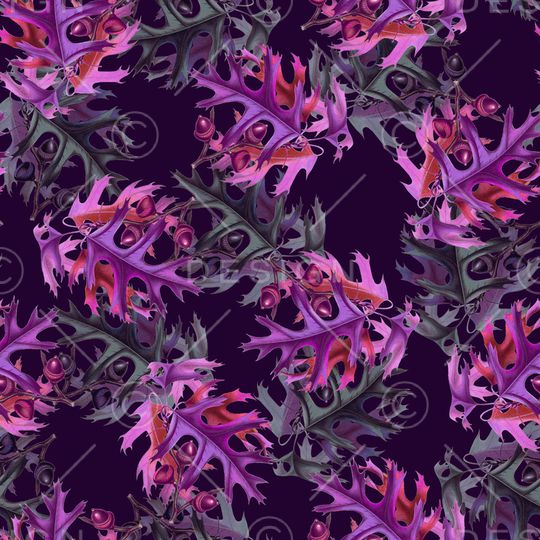 黑底花卉印花华亿平台图片