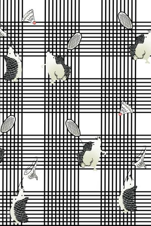 卡通动物印花华亿平台图片