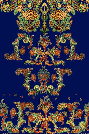 民族风印花华亿平台图片