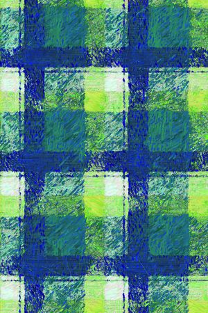 格子印花华亿平台图片