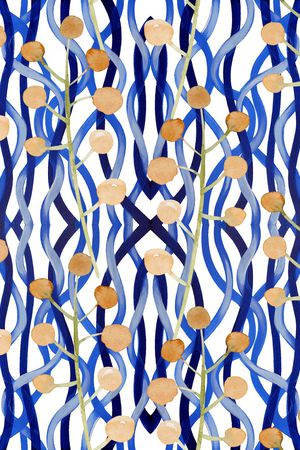 抽象花朵印花华亿平台图片