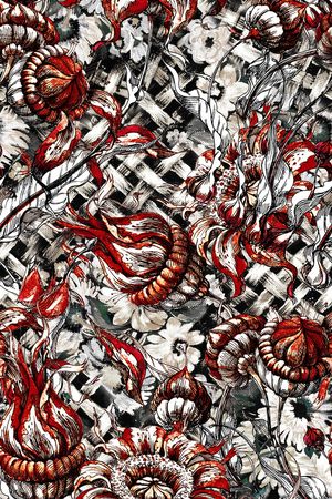 民族风印花华亿平台图片