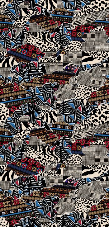 民族风印花华亿平台图片