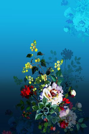 定位花印花华亿平台图片