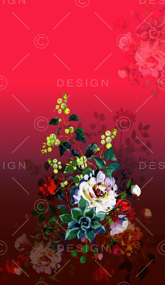 定位花印花华亿平台图片