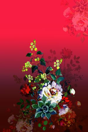 定位花印花华亿平台图片