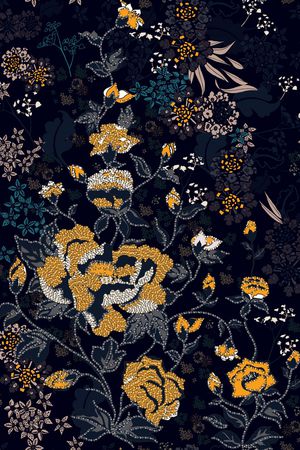 民族风印花华亿平台图片