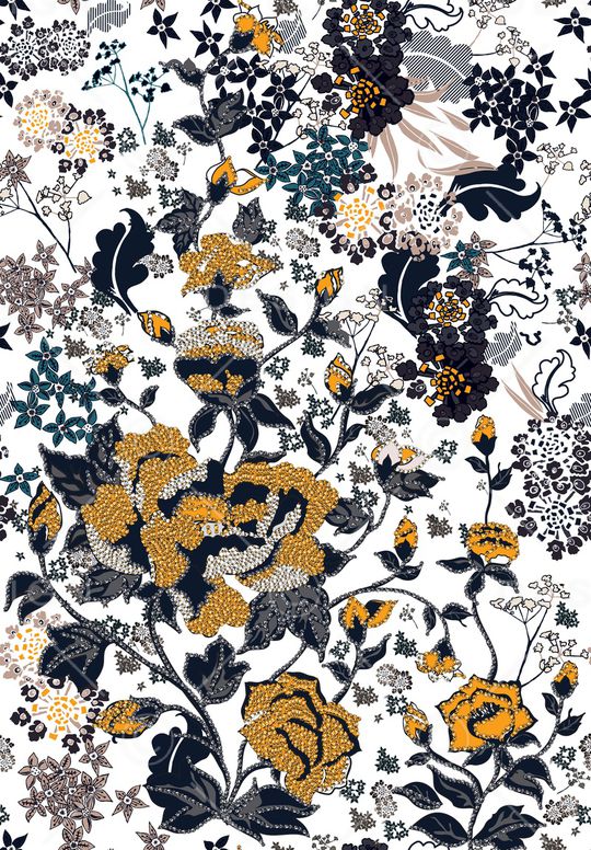 民族风印花华亿平台图片