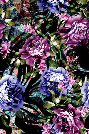 数码华亿平台印花华亿平台图片