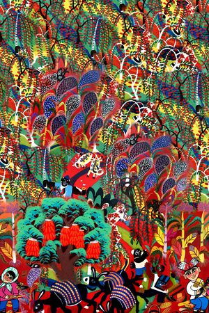 民族风印花华亿平台图片