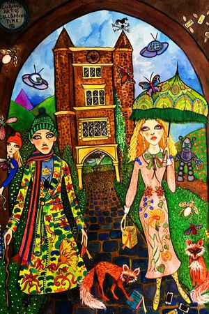 女装印花华亿平台图片