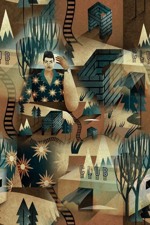 男装印花华亿平台图片