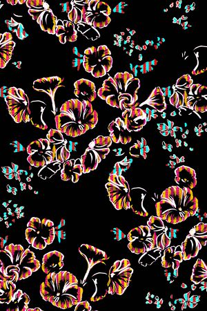 条纹印花华亿平台图片