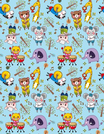 1025155-小动物-蓝