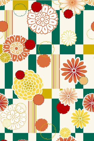 格子印花华亿平台图片