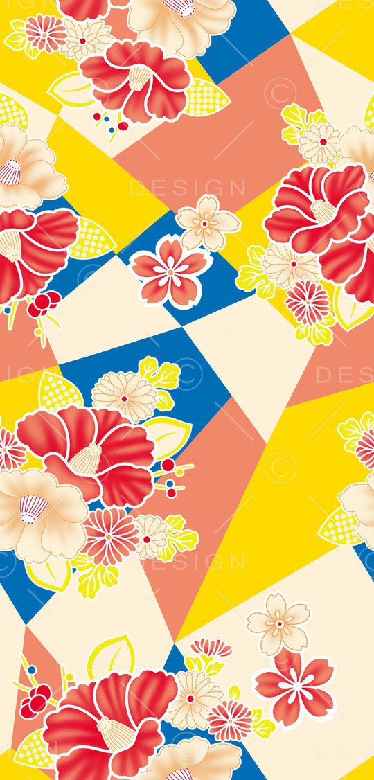 几何印花华亿平台图片