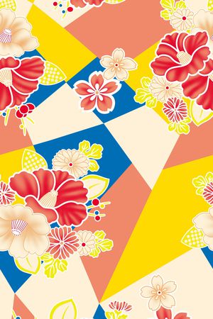 几何印花华亿平台图片