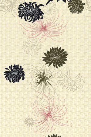 菊花印花华亿平台图片