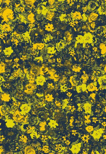 抽象花卉印花华亿平台图片