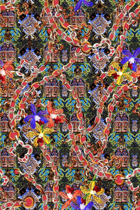 民族风印花华亿平台图片