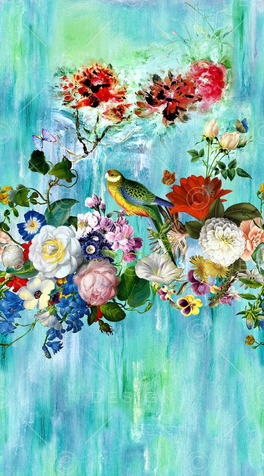 鸟印花华亿平台图片