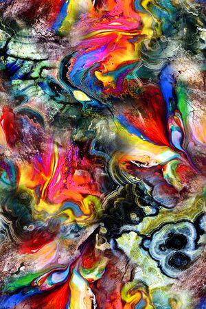 抽象印花华亿平台图片