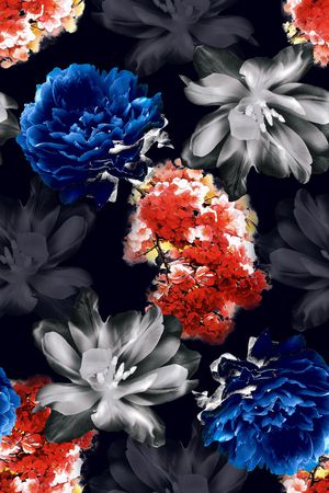 复古印花华亿平台图片