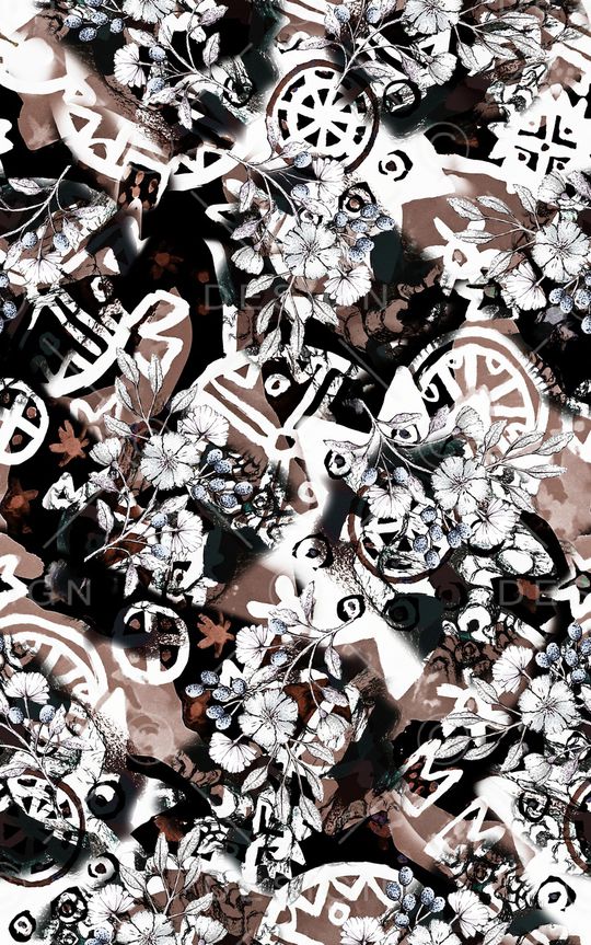 民族风印花华亿平台图片