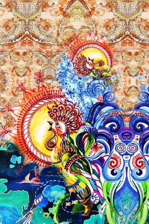 数码华亿平台印花华亿平台图片